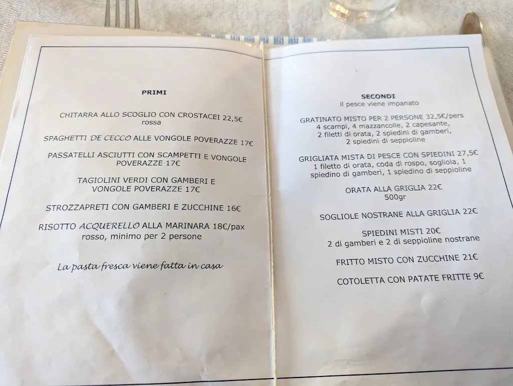 Menu_La Nuova Rosa dei Venti_Marina di Ravenna_image_1