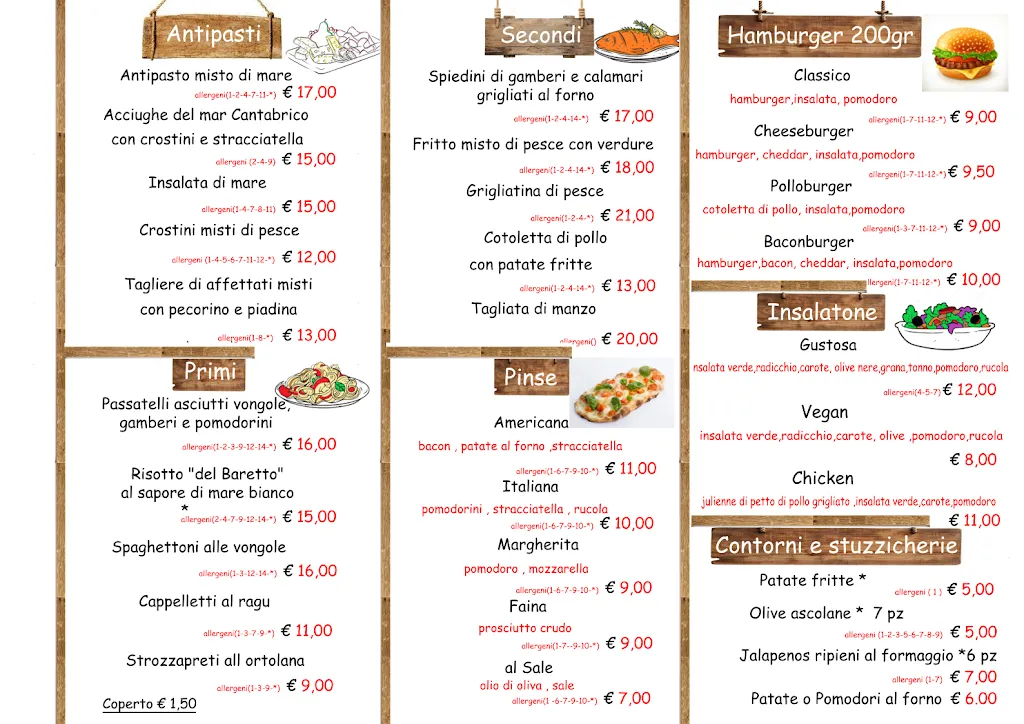 Menu_il Baretto di Marina di Ravenna_Marina di Ravenna_image_1