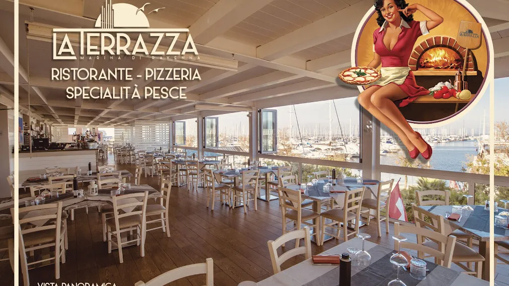 La Terrazza Pizzeria restaurant in Marina di Ravenna