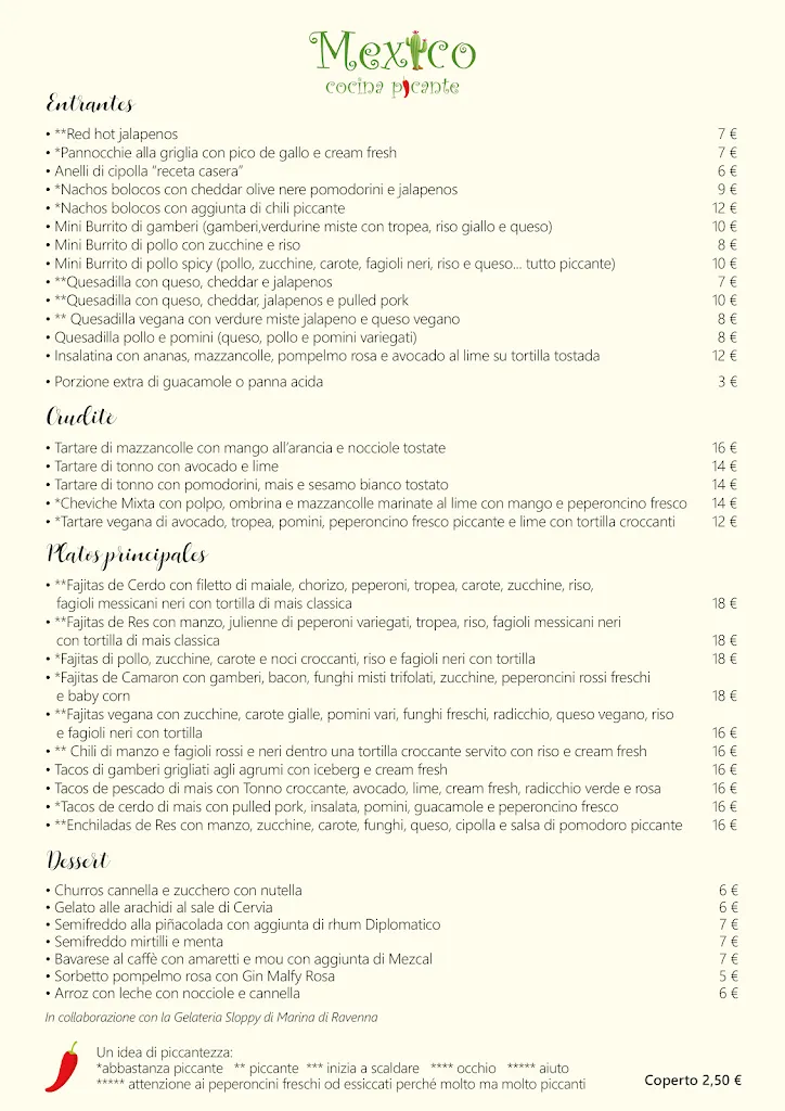 Menu_Mexico Cocina Picante_Marina di Ravenna_image_1