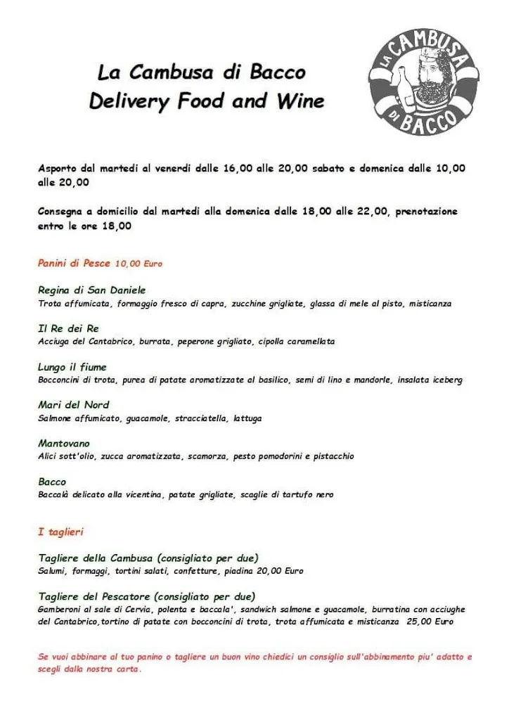 Menu_La Cambusa di Bacco_Marina di Ravenna_image_1