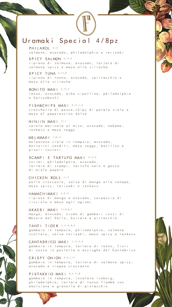 Menu_Fanti Sushi & cucina fusion | Pizza & Burger | Cocktail bar_Marina di Ravenna_immagine_2