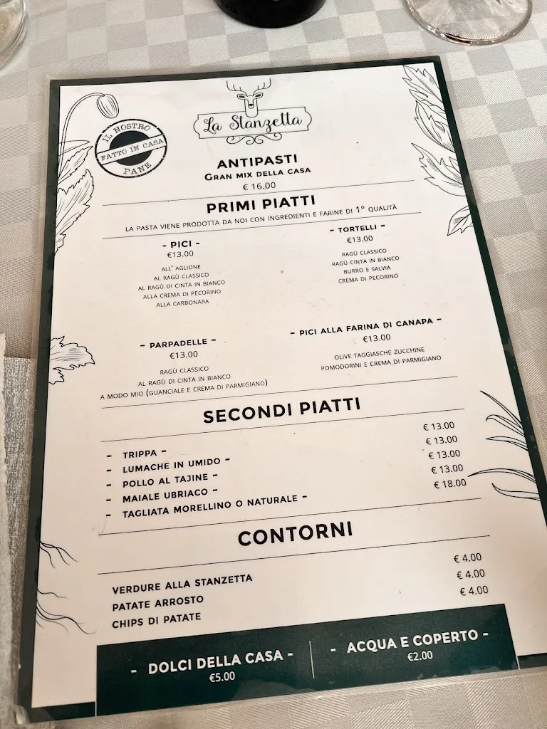 Menu_Ristorante La Stanzetta_Picciano_image_1