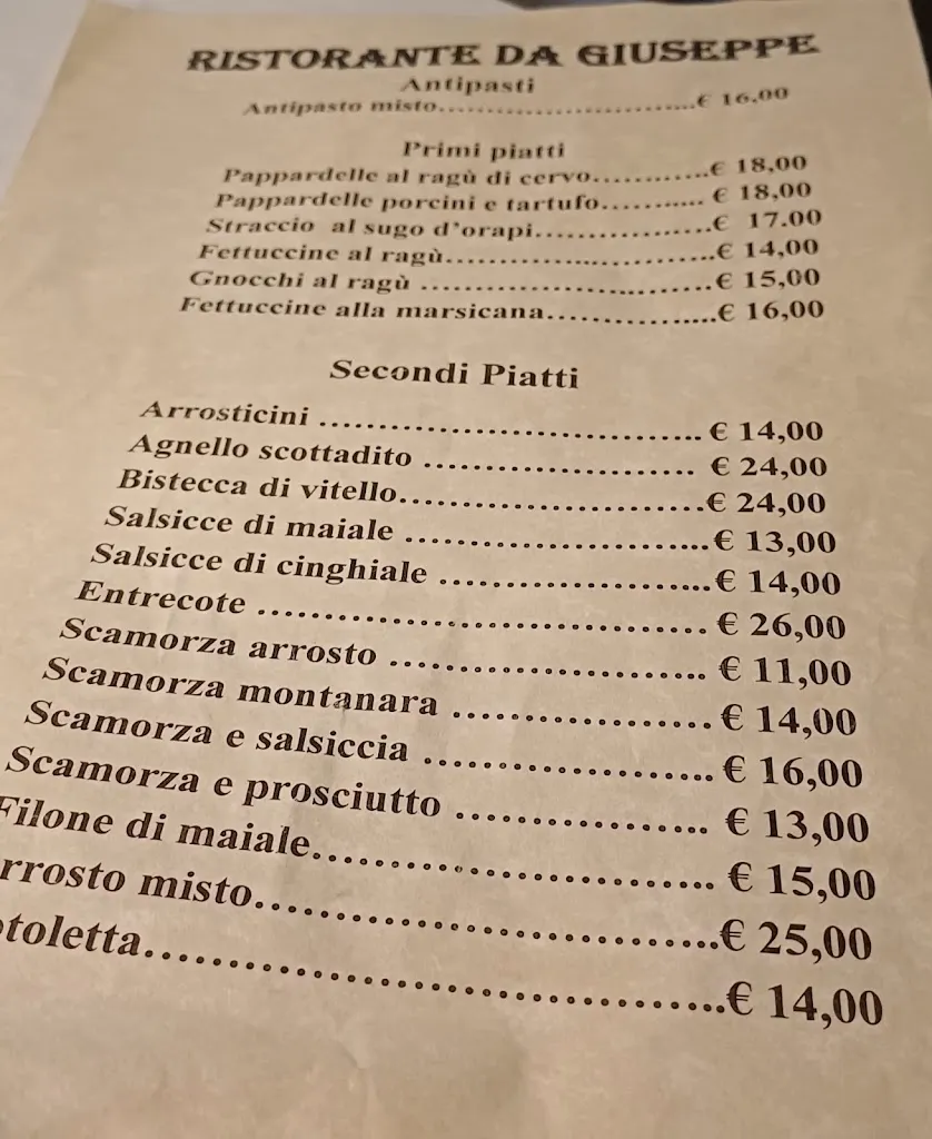 Menu_Da Giuseppe_Pescasseroli_image_3