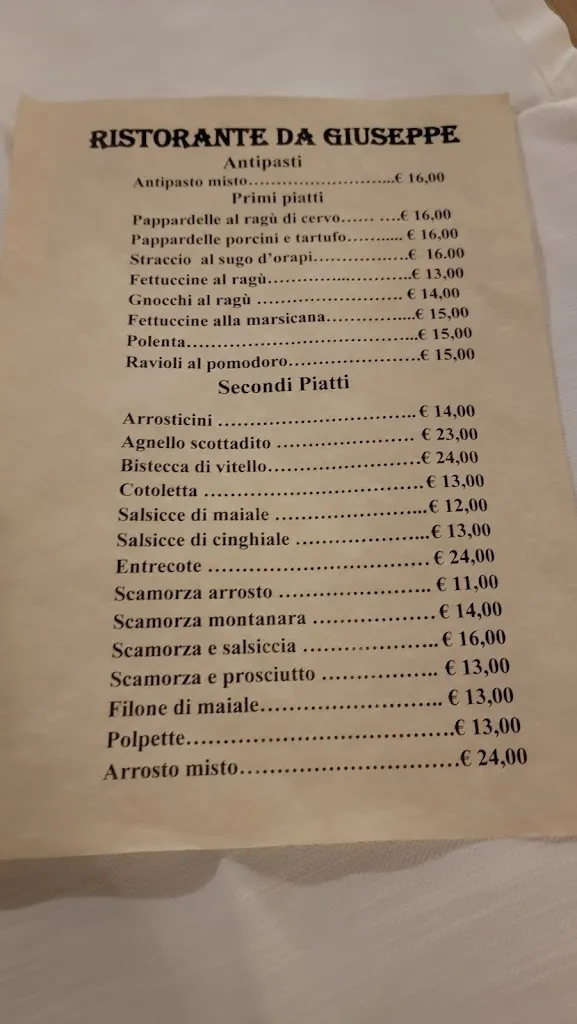 Menu_Da Giuseppe_Pescasseroli_image_4