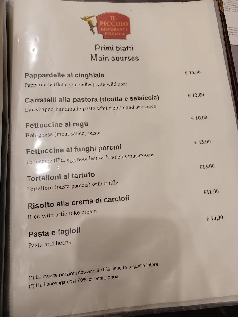 Menu_Ristorante “IL PICCHIO”_Pescasseroli_image_4
