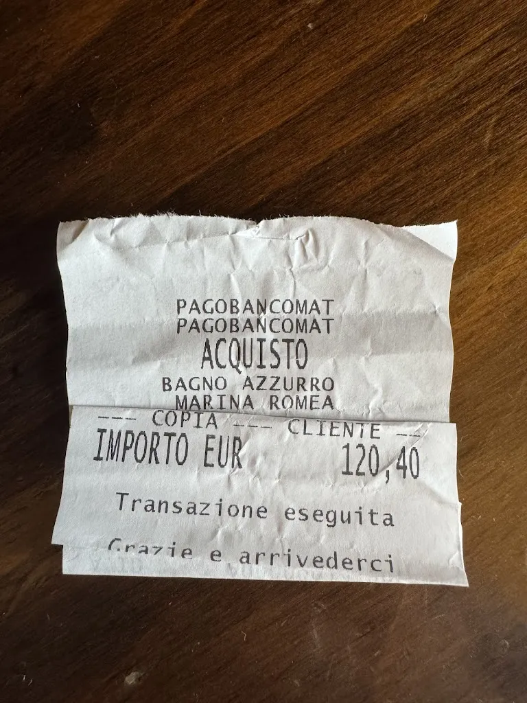 Lysa_Ristorante Bagno Azzurro_Marina Romea_review