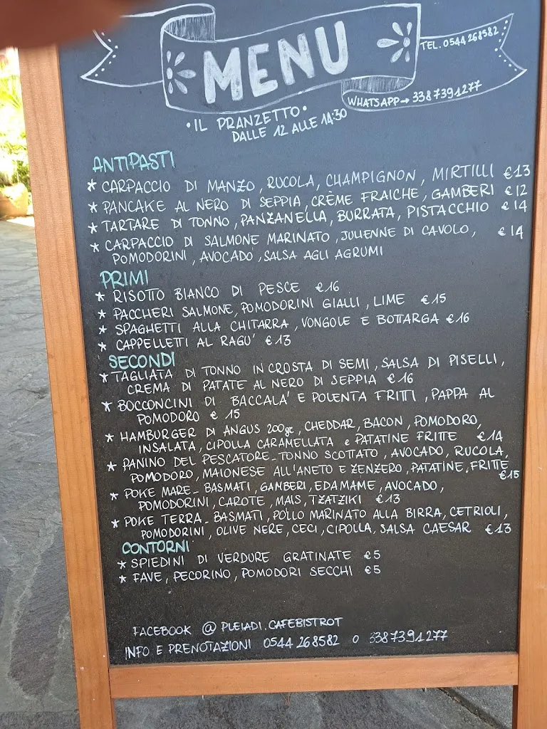 Menu_Pleiadi Cafè & Bistrot_Marina Romea_image_1