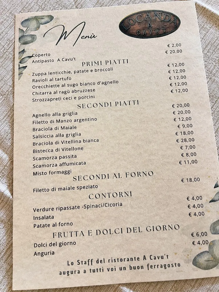 Menu_A Cavu't_Pescasseroli_image_1