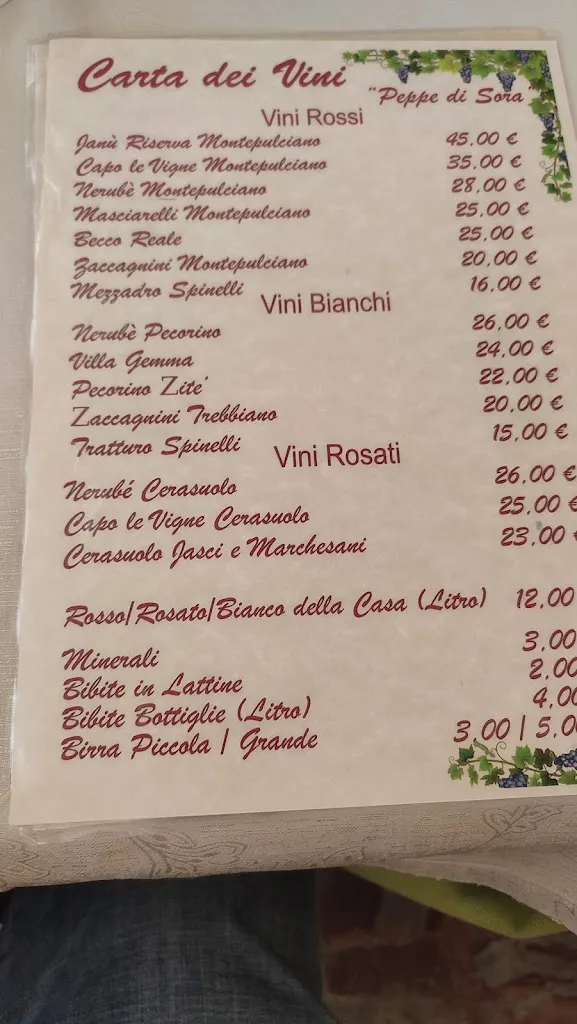 Menu_Ristorante Peppe Di Sora_Pescasseroli_image_4