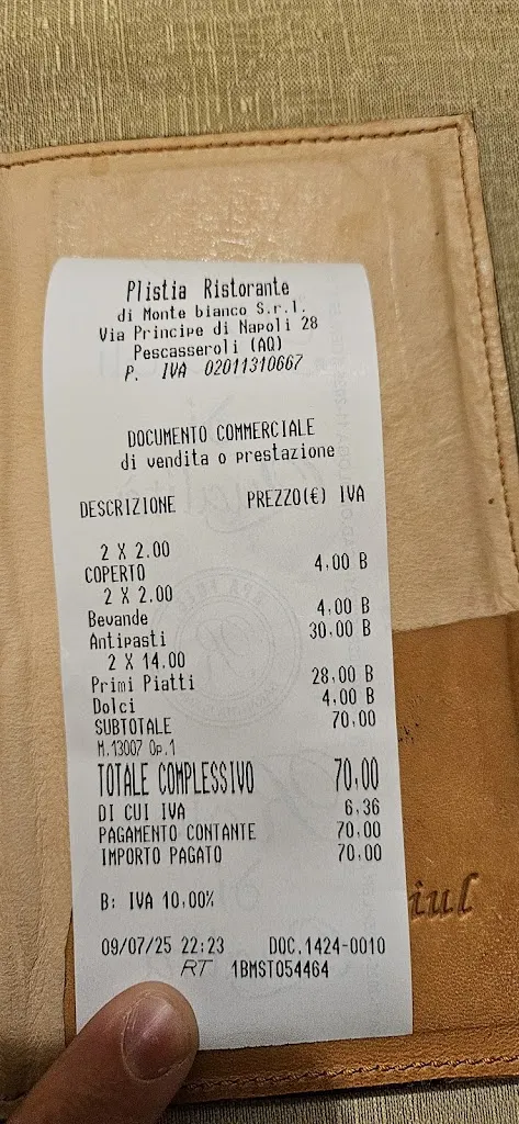 Francesco Nano_Ristorante Hotel Plistia_Pescasseroli_review