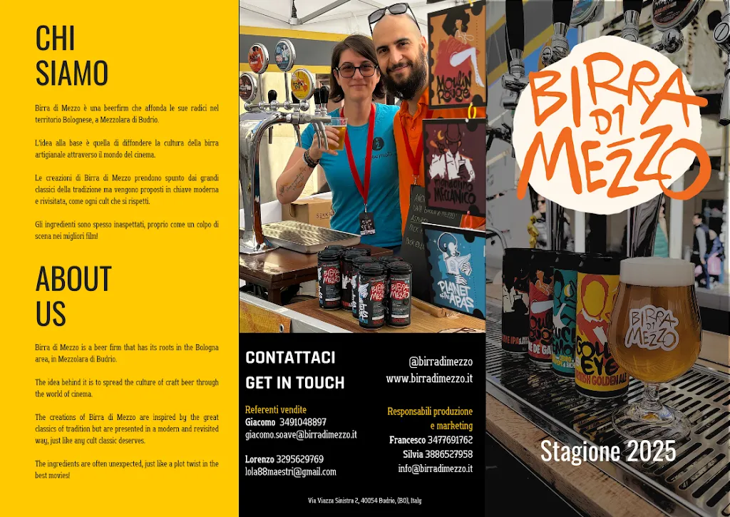 Birra di Mezzo restaurant in Mezzolara