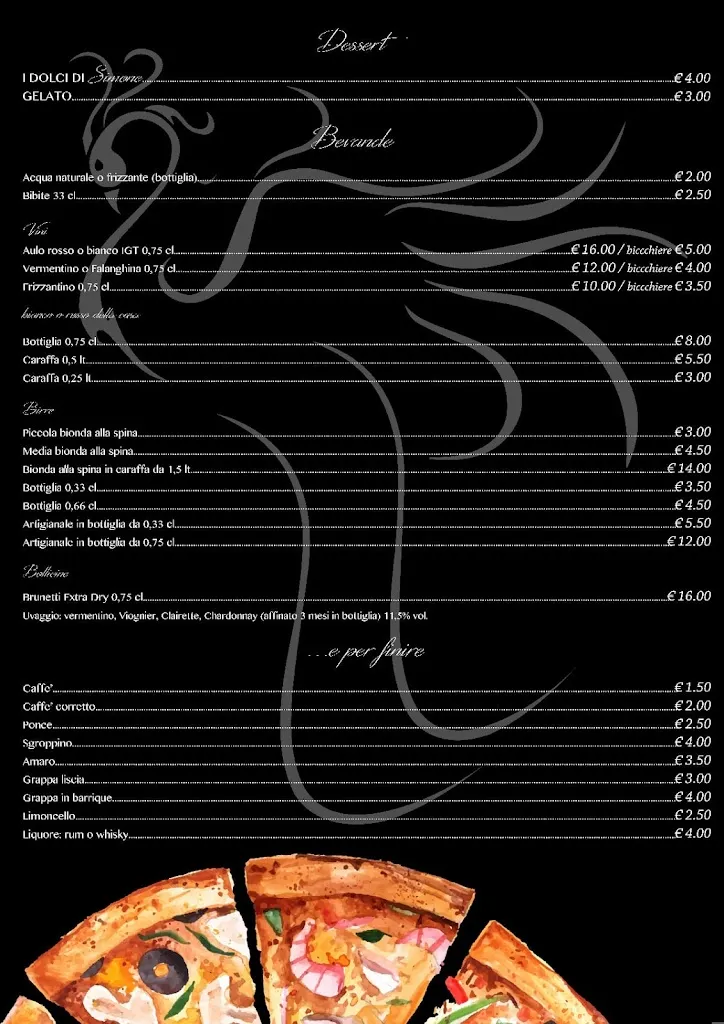 Menu_La Fenice d'Argento Pizzeria_Migliarino_image_2