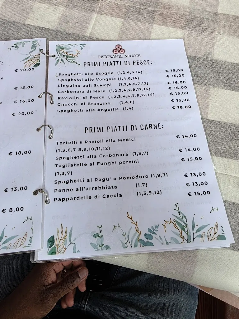 Menu_Ristorante 3 Ruote_Migliarino_image_1