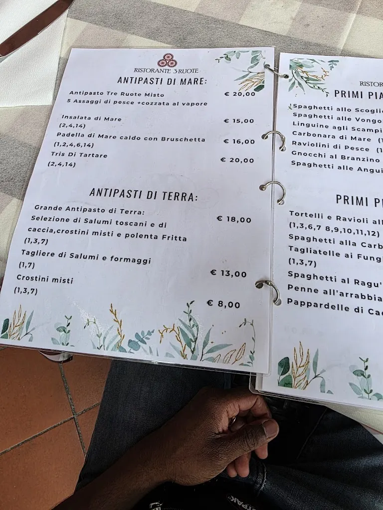 Menu_Ristorante 3 Ruote_Migliarino_image_2