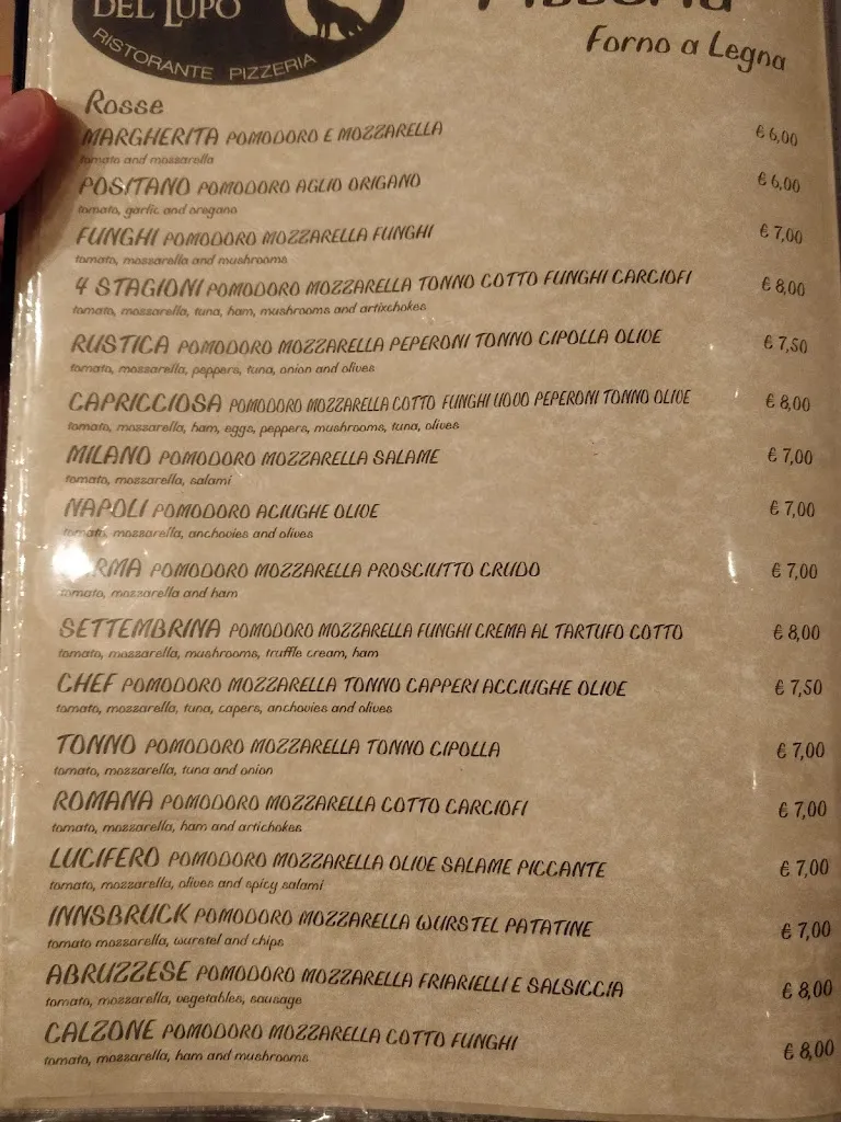 Menu_La Tana Del Lupo Ristorante Pizzeria_Pescasseroli_immagine_2