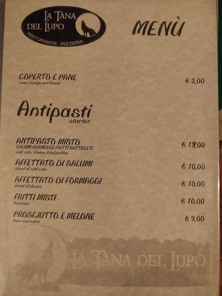 Menu_La Tana Del Lupo Ristorante Pizzeria_Pescasseroli_immagine_4
