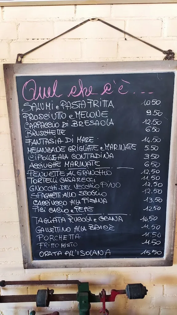 Menü_Osteria Del Vecchio Pino_Migliarino_Bild_1