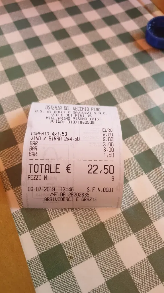 Alexandre Ionescu-Vraca_Osteria Del Vecchio Pino_Migliarino_Bewertung