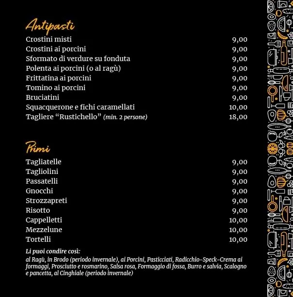 Menu_Il Rustichello_Meldola_image_2