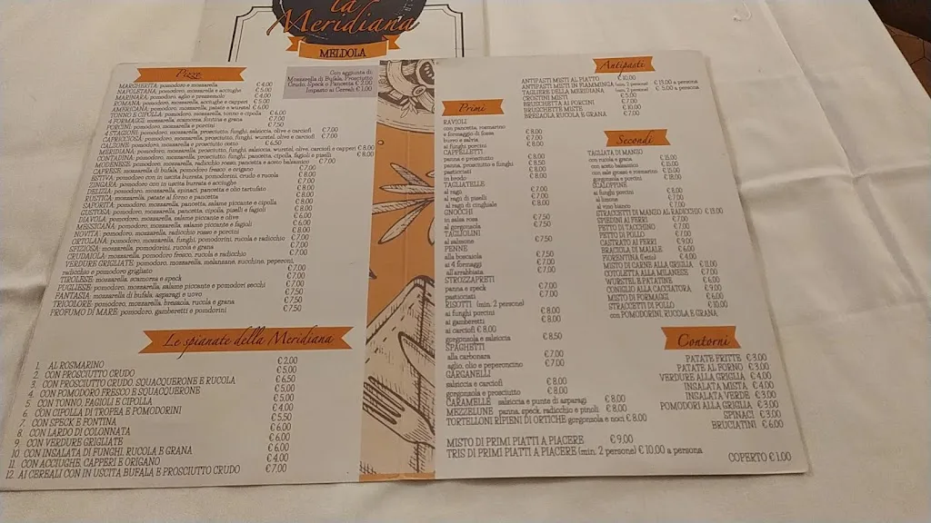 Menu_La Meridiana_Meldola_image_2