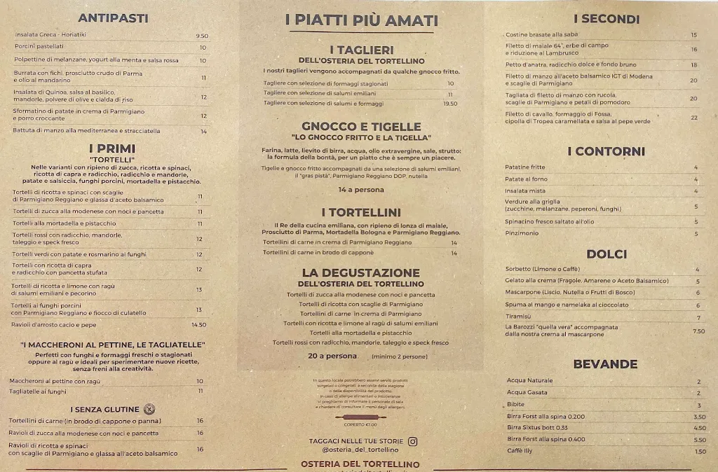 Menu_Osteria del Tortellino_Mirandola_immagine_1