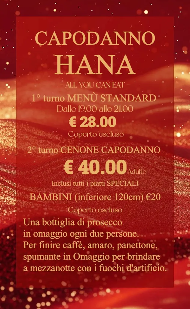 Menu_HANA RISTORANTE GIAPPONESE MIRANDOLA_Mirandola_image_1