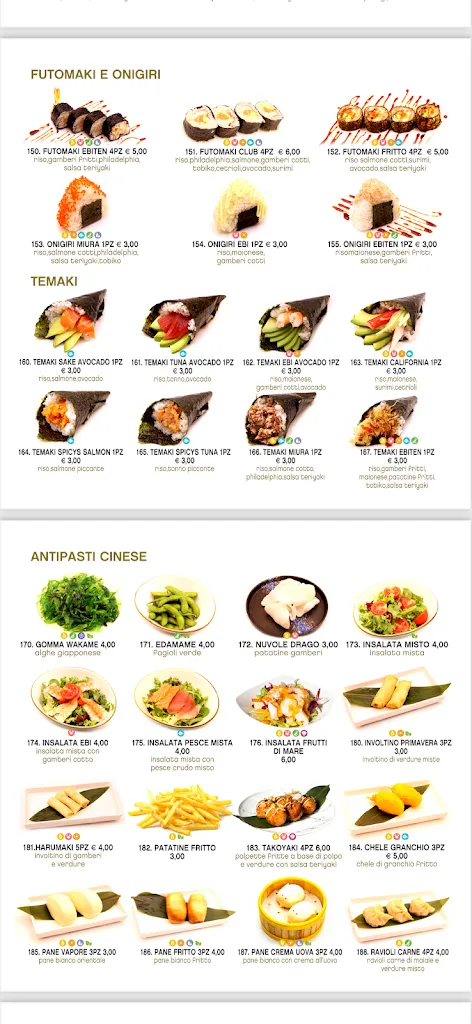 Menu_HANA RISTORANTE GIAPPONESE MIRANDOLA_Mirandola_image_2