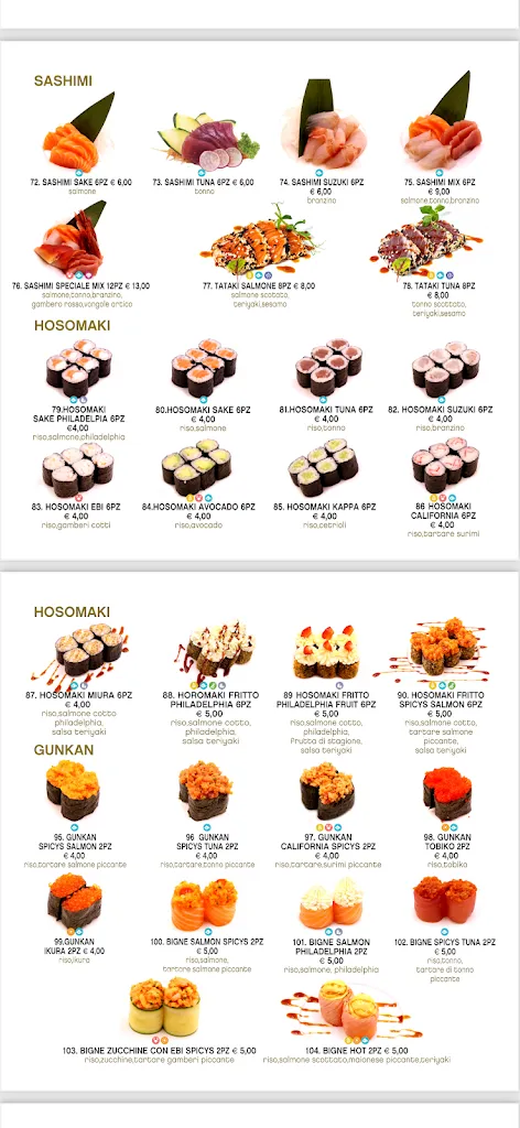 Menu_HANA RISTORANTE GIAPPONESE MIRANDOLA_Mirandola_image_3