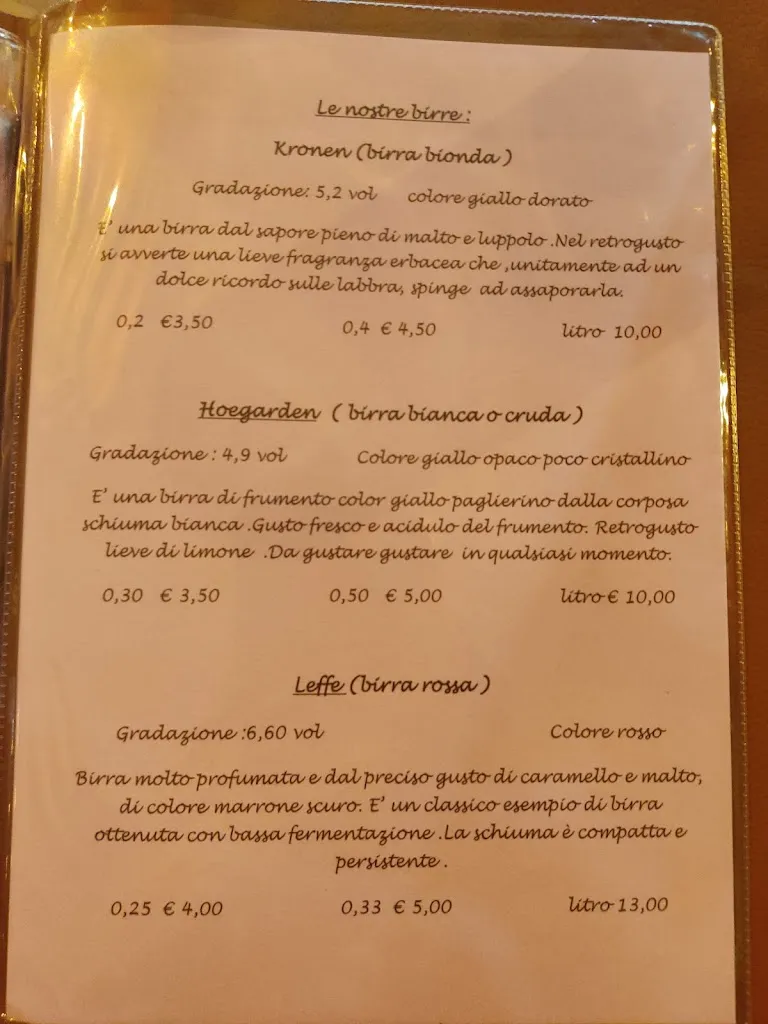 Menu_Ristorante Pizzeria Punto Uno_Molinella_immagine_3