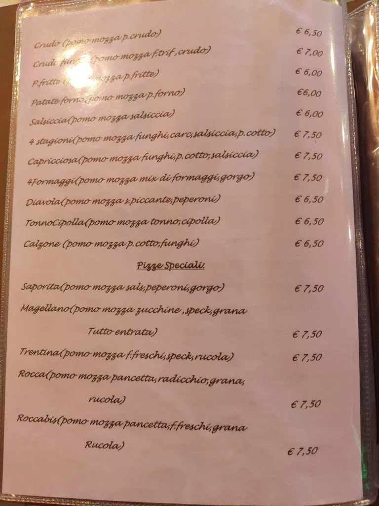 Menu_Ristorante Pizzeria Punto Uno_Molinella_immagine_4