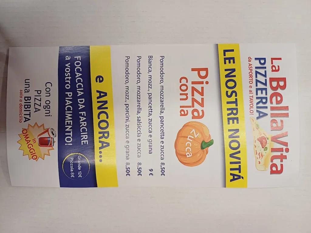 Menu_Pizzeria La Bella Vita_Molinella_image_3