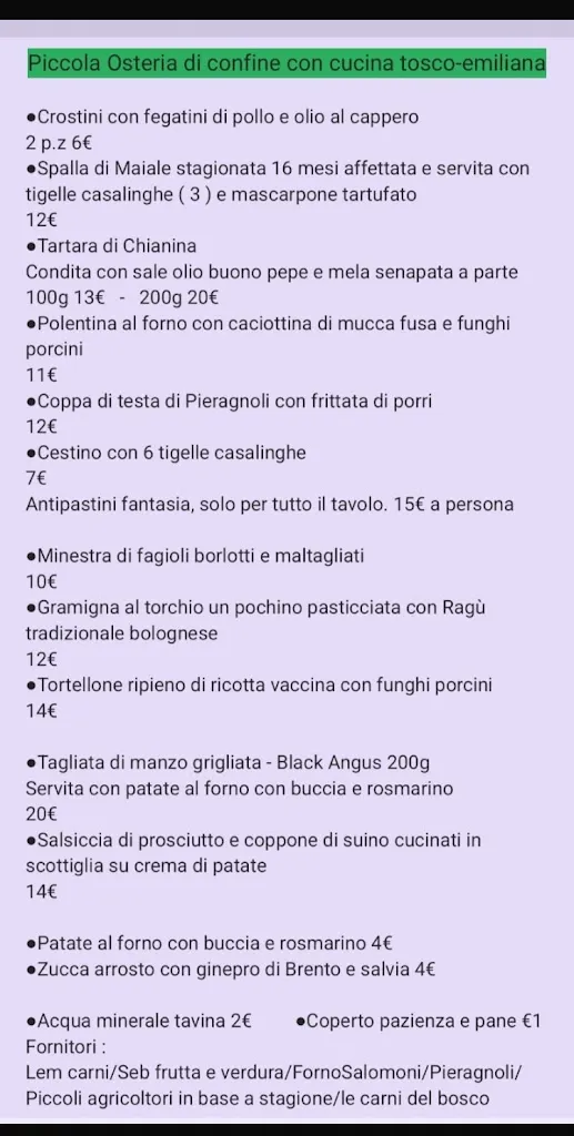 Menu_Osteria Del Borgo_Monghidoro_image_1