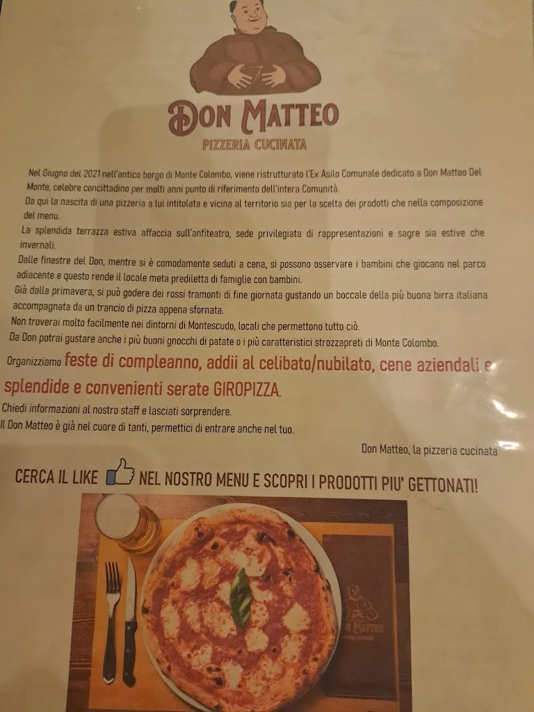 Menu_Don Matteo - Il tempio della pizza a Montescudo Monte Colombo_Monte Colombo_image_2