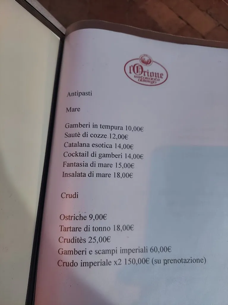 Menu_RISTORANTE ALBERGO L'ORIONE_Monte San Giovanni_image_4