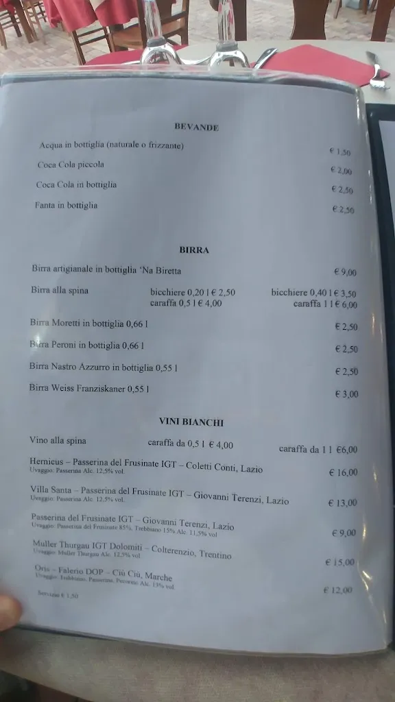 Menu_Pizzeria La Meridiana_Monte San Giovanni_image_2