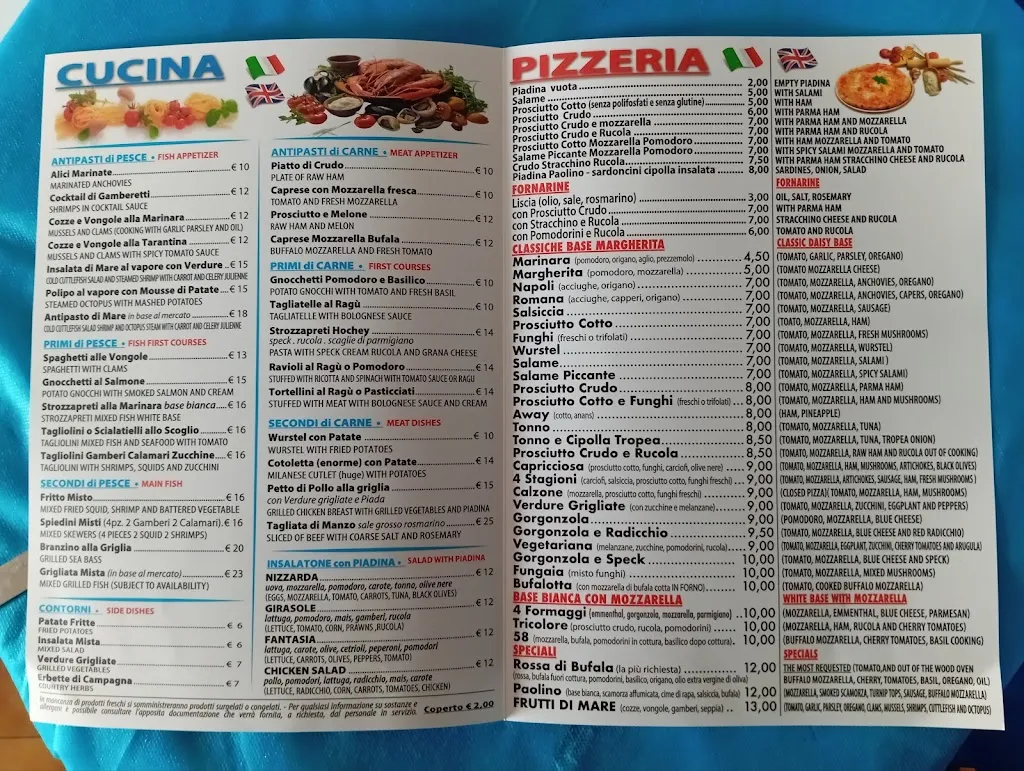 Menu_Ristorante Hochey di Torsani Paolo_Misano Adriatico_image_1