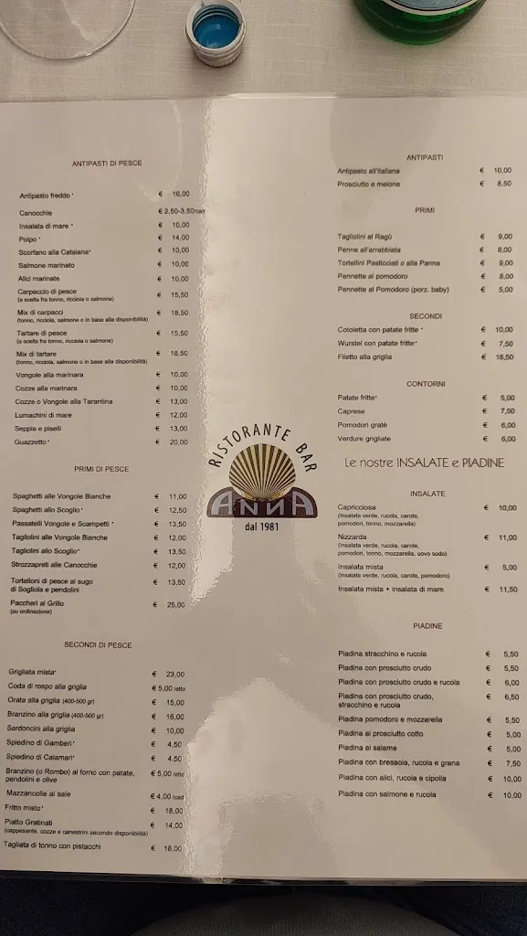 Menu_Restaurant Bar Anna_Misano Adriatico_image_1