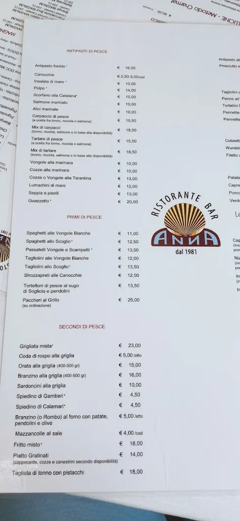 Menu_Restaurant Bar Anna_Misano Adriatico_image_2