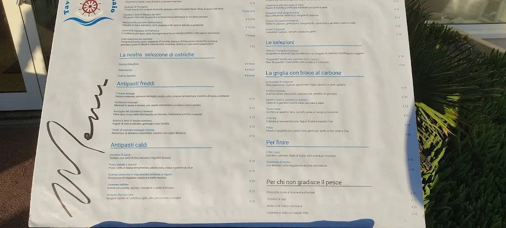 Menu_Ristorante Taverna del Marinaio_Misano Adriatico_immagine_2