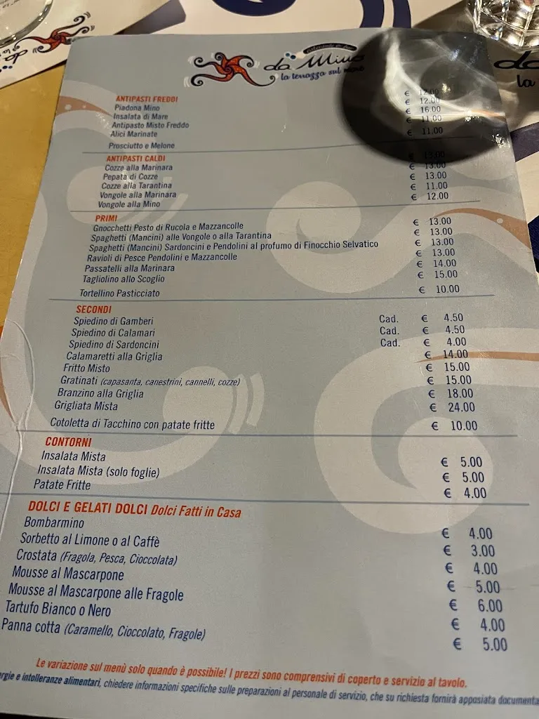 Menu_Ristorante Da Mino_Misano Adriatico_immagine_2