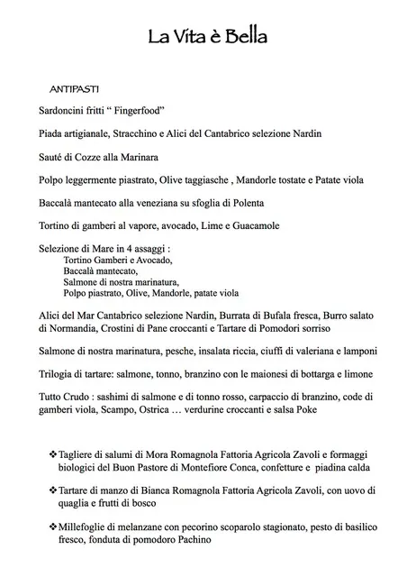 Menu_Ristorante La Vita è Bella_Misano Adriatico_image_1