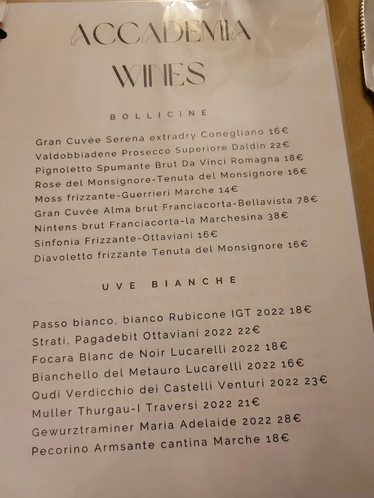 Menu_Osteria dell'Accademia, Castello di Montegridolfo_Montegridolfo_image_4