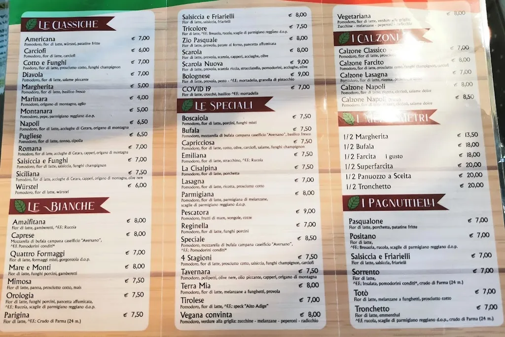 Menu_Pizzeria trattoria Zio Pasquale e company_Montecchio Emilia_immagine_1