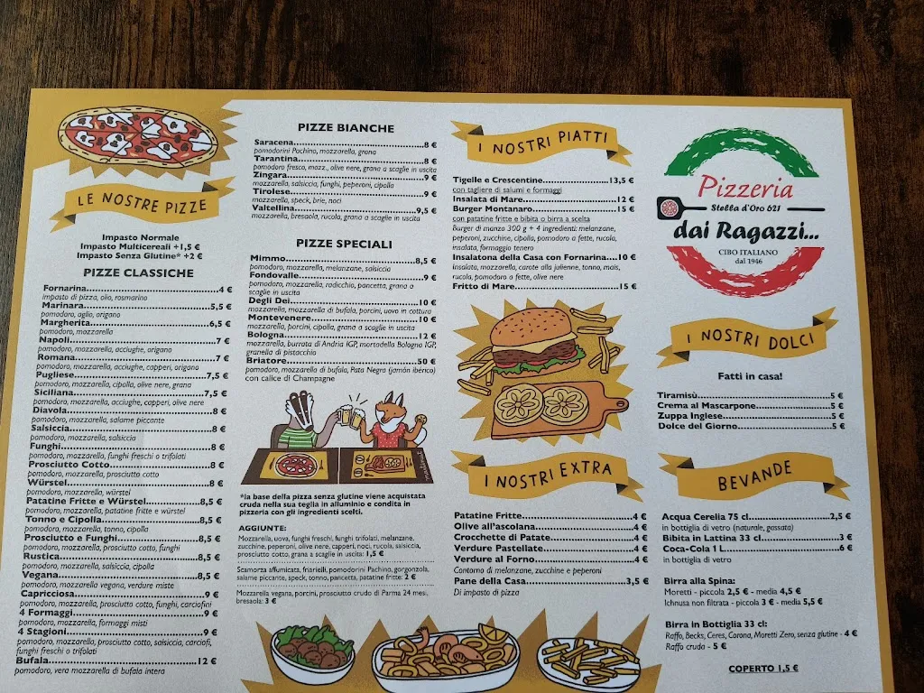 Menu_Pizzeria dei Ragazzi_Monzuno_immagine_1