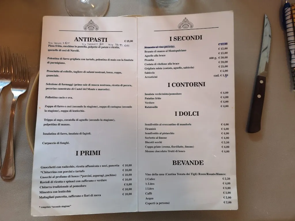 Menu_La Locanda di Mariella_Poggio Picenze_imagen_2