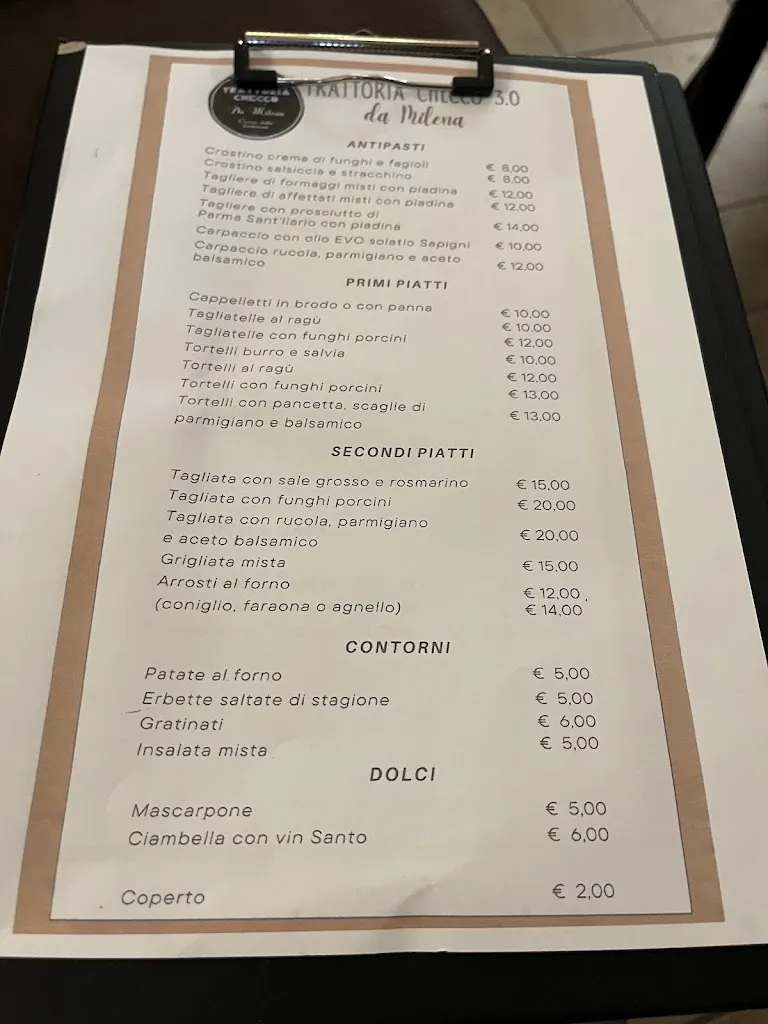 Menu_Trattoria Da Checco_Novafeltria_image_1