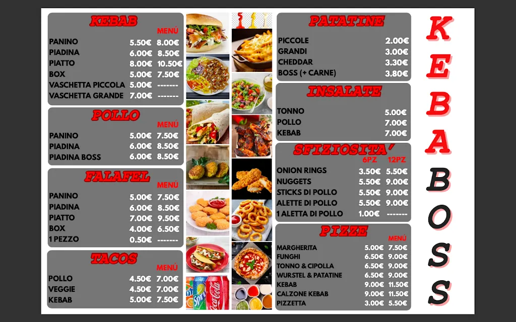 Menu_Boss pizza kebab_Novi di Modena_image_2