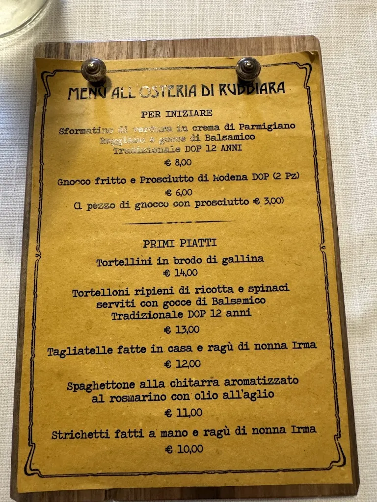 Franz Pichler_Osteria di Rubbiara_Nonantola_review