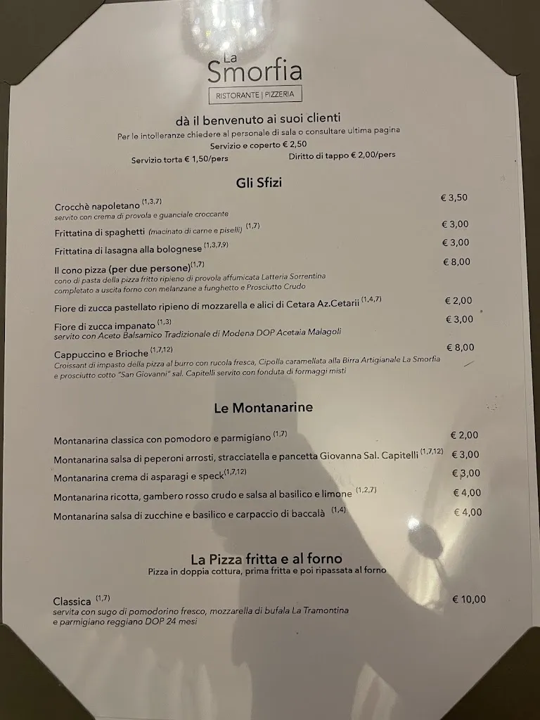 Menu_La Smorfia Srl Nonantola_Nonantola_image_3